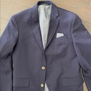 John Bartlett navy blazer